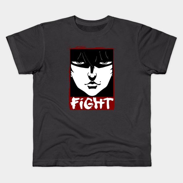 FIGHT Kids T-Shirt by illproxy